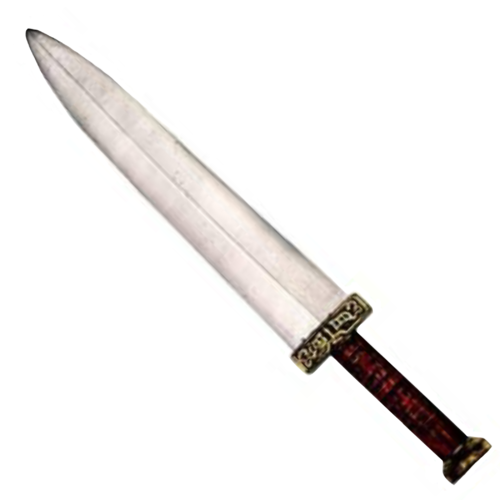Medieval Straight Sword - 31 inch image