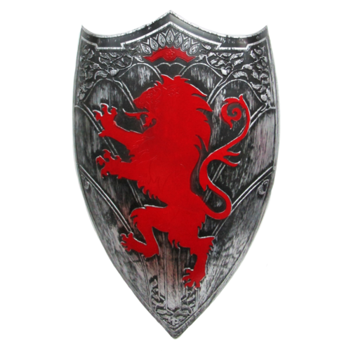 Knight Shield Child - Red Lion image