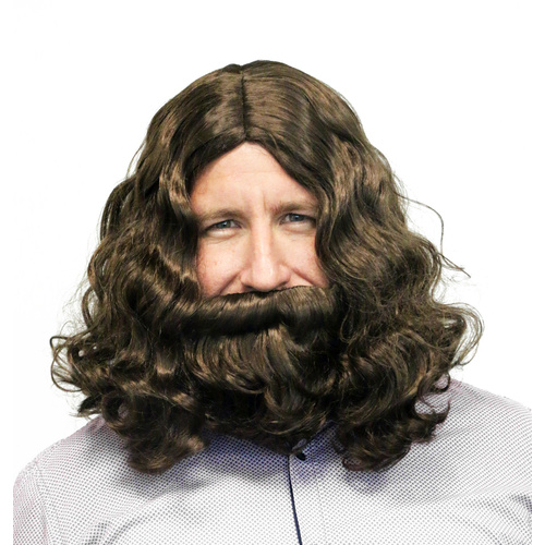 Deluxe Jesus Wig & Beard Set image