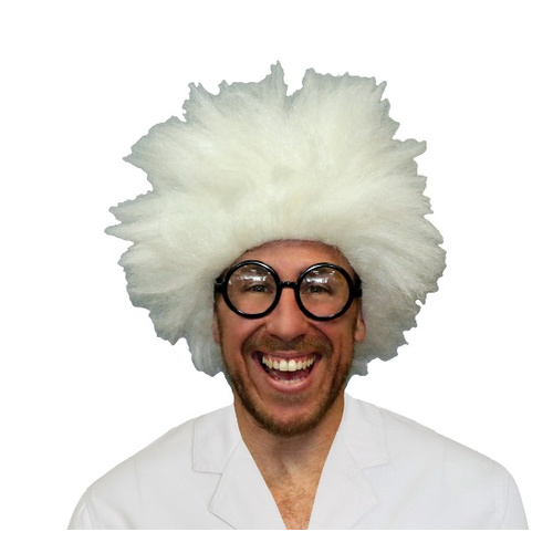 Deluxe Mad Scientist Wig image