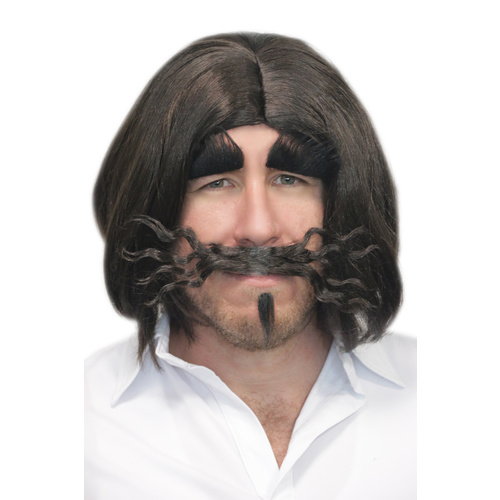 Deluxe Charater Wig & Facial Hair